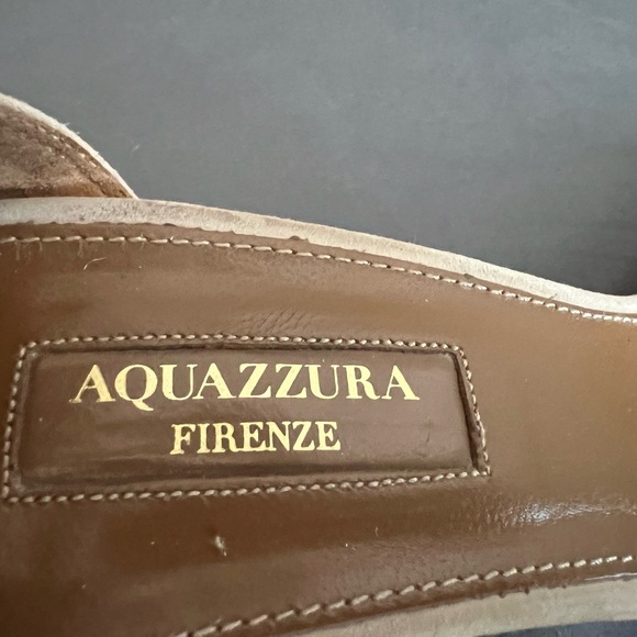 Aquazzura block heel sandals, pre-owned, size 9 US - Picture 4 of 6